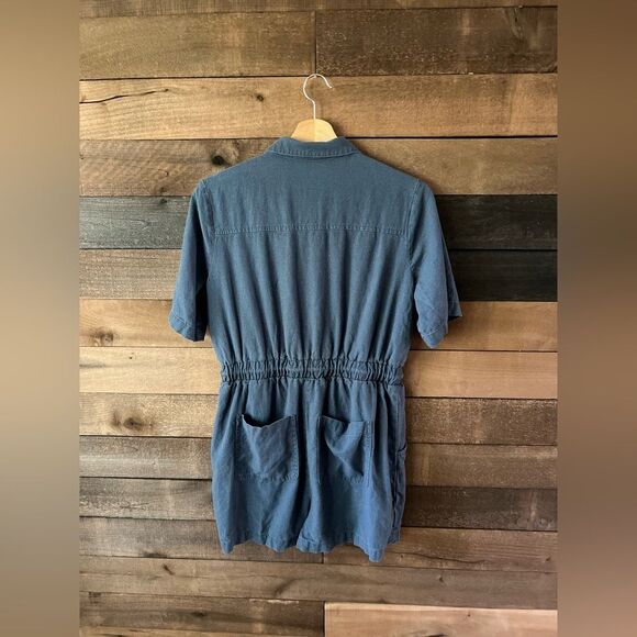 Universal-thread Women's Blue and Navy Playsuit-romper - Picture 9 of 10